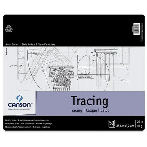Canson Foundation Tracing Paper Pad ISU Book Store
